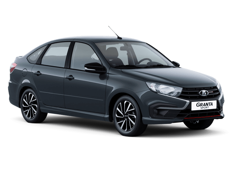 Купить Lada Granta Sport Лифтбек в вашем городе - СЕРЕБРИСТО-ТЕМНО-СЕРЫЙ "БОРНЕО" (633) - МЕТАЛЛИК